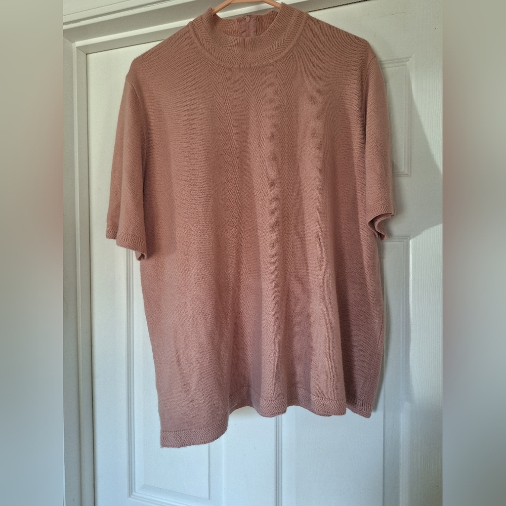 Koret Dusty Pink Knit Top